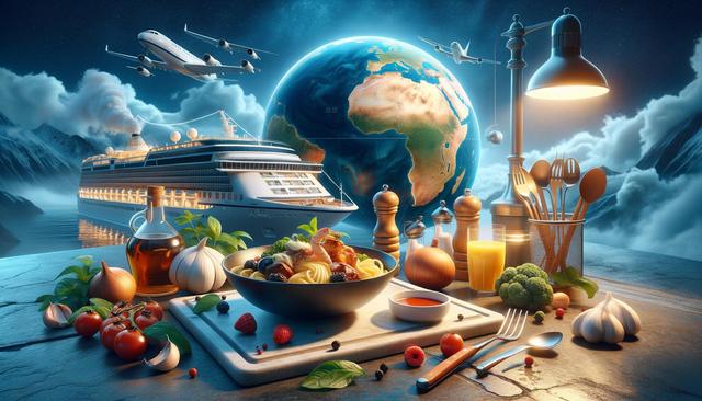 A Culinary Journey Around the World: Exploring Flavors on a 180-Day Cruise