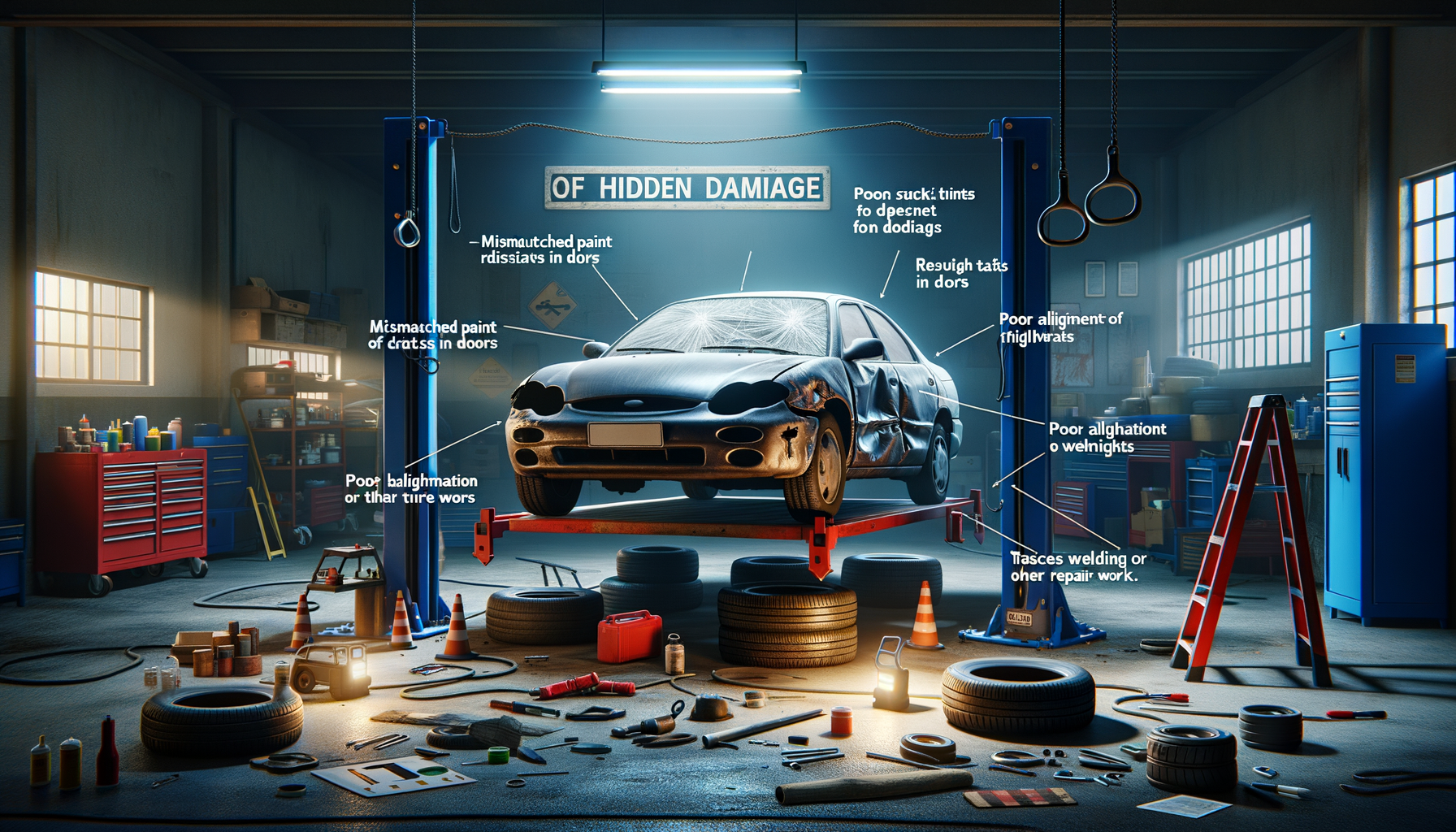 Uncovering the Past: How to Detect Accident History and Hidden Damage in Used Cars